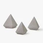 Kit 3 Pirâmides Decorativas