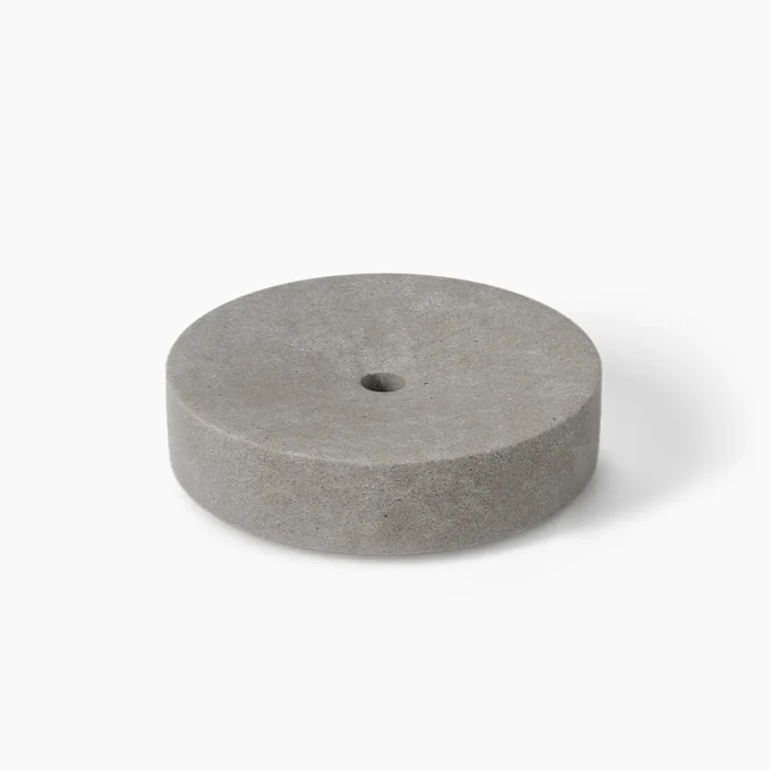 Saboneteira Funcional Cilíndrica de Concreto