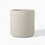 Vaso Cilíndrico Chanfrado de Concreto areia